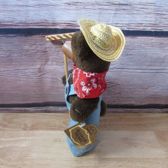 Robert Raikes Floyd Farmer Career 9" Bear Limited Edition  COA Applause 611/5000 - Picture 6 of 11